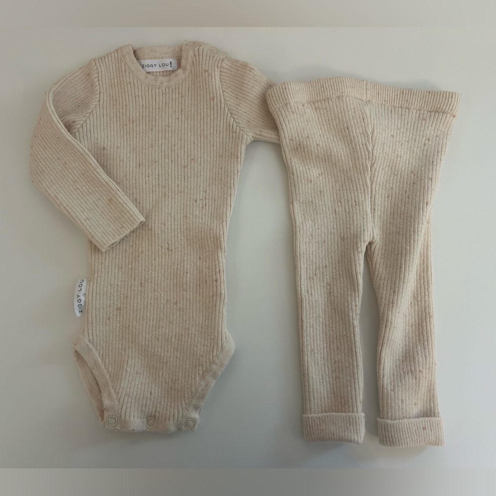 Ziggy Lou Knit Bodysuit/Legging Set